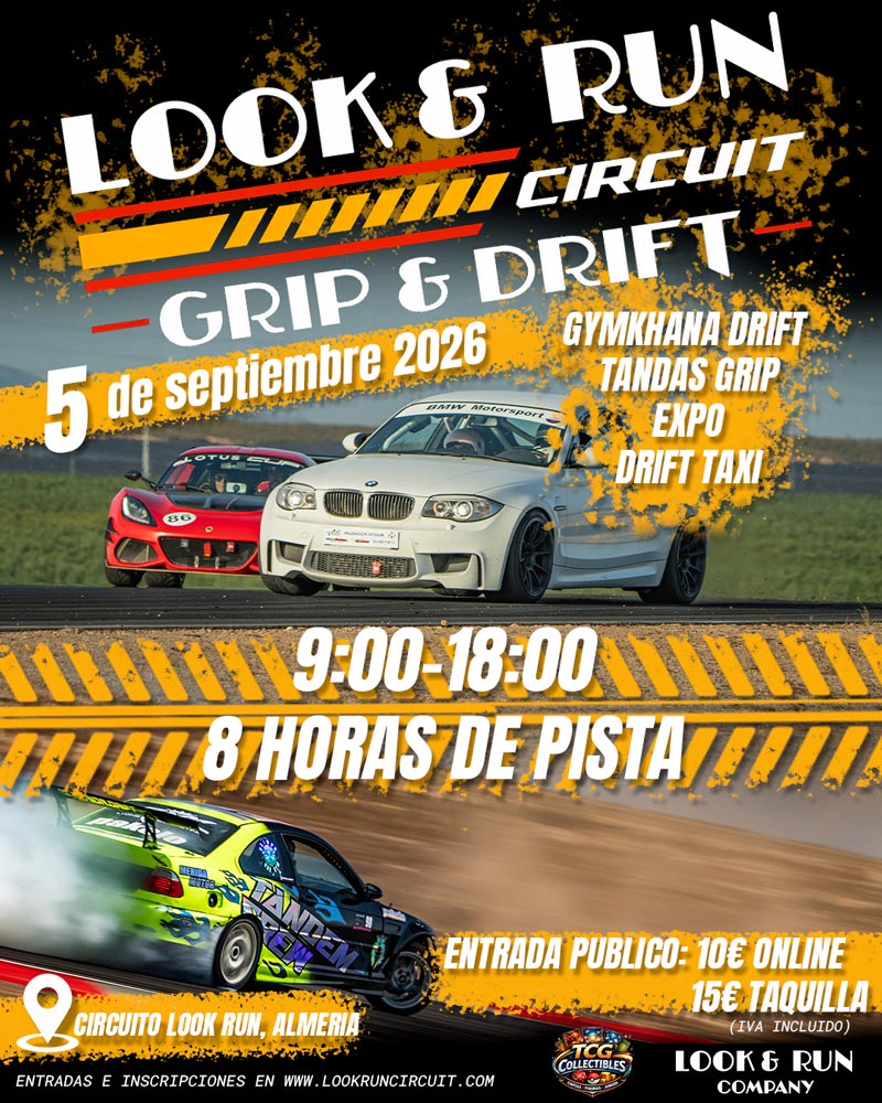 Grip & Drift Septiembre 2026 Grip & Drift Septiembre 2026